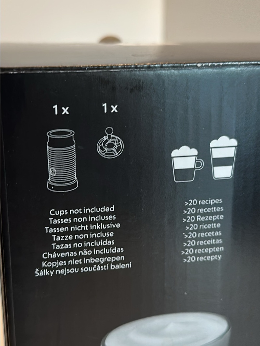 Nespresso Aeroccino 3 Milk Frother New in Box — Black - Picture 4 of 5